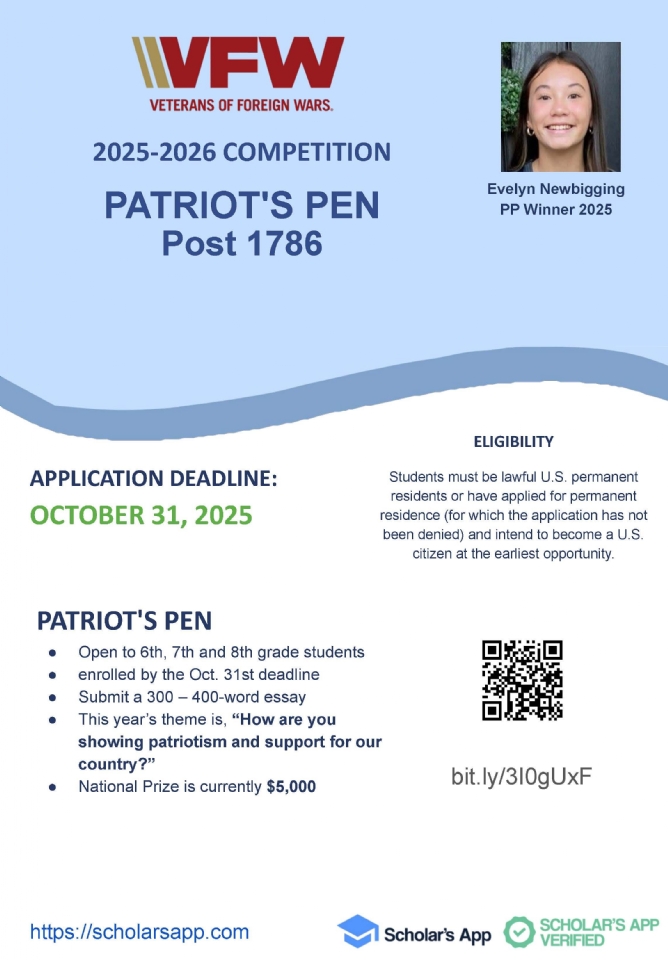 Patriots Pen 2025-2026